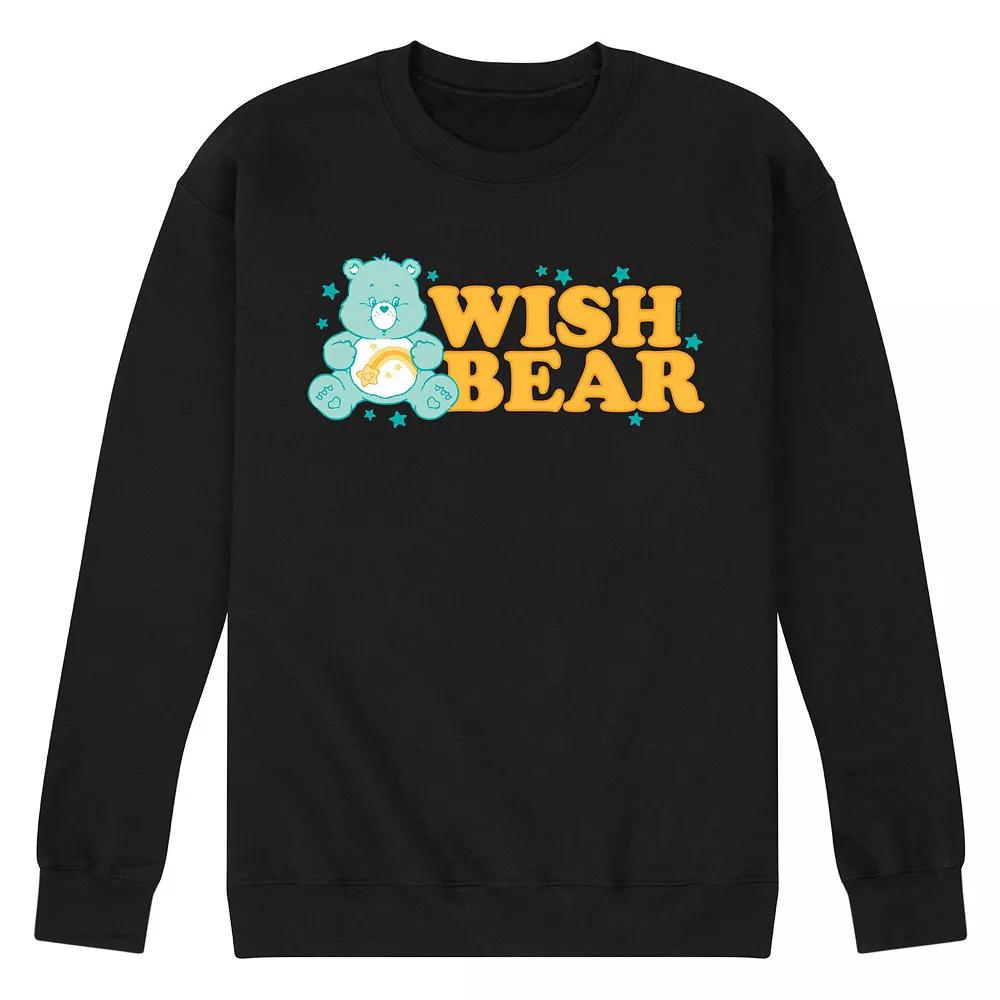 Men's Care Bears Wish Bear Fleece Sweatshirt,  Product Image