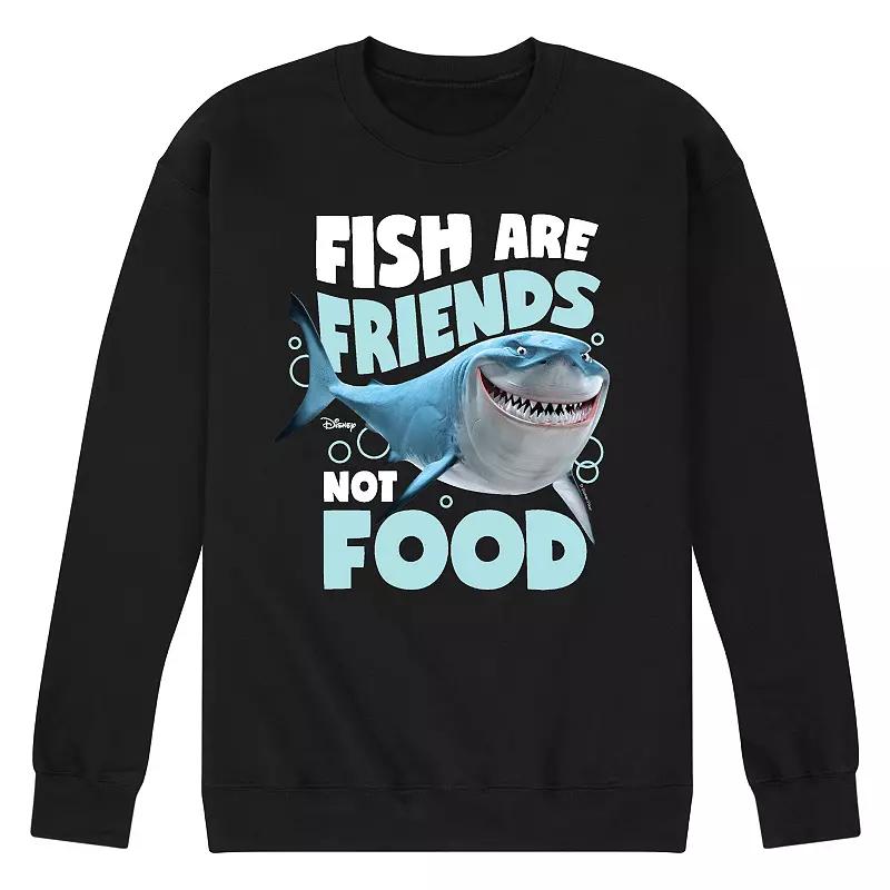 Disney / Pixars Finding Nemo Fish Are Friends Mens Graphic Pullover Sweatshirt Product Image