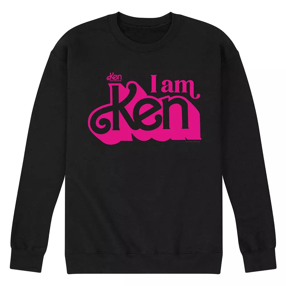 Men's Barbie™ The Movie I Am Ken Fleece Sweatshirt,  Product Image