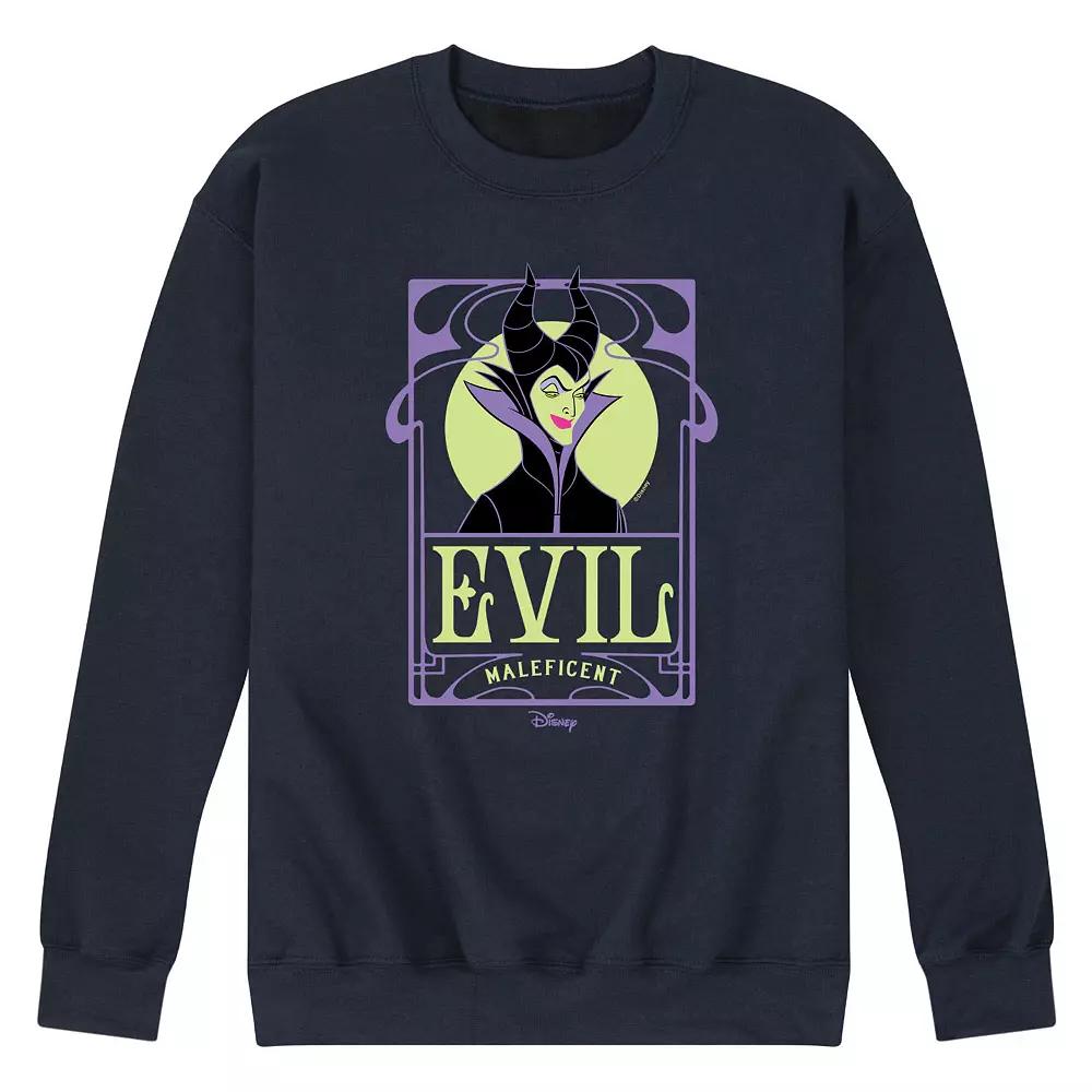 Disney Villains Men's Evil Maleficent Fleece Graphic Tee,  Product Image