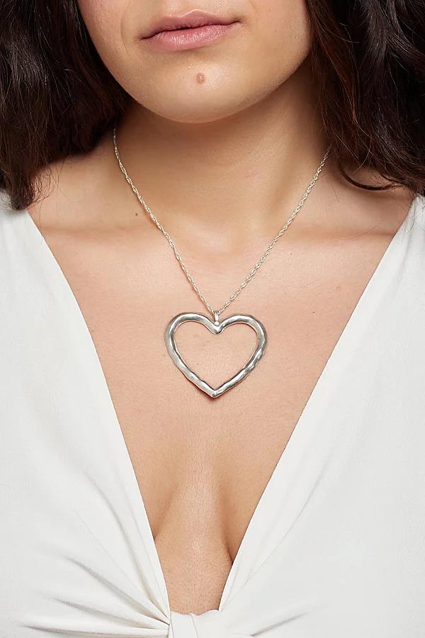 Deux Lions Jewelry Lulu Heart Necklace Womens at Urban Outfitters Product Image