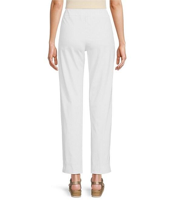 Slimsation® by Multiples Relaxed Tapered Leg Tummy Control Pull-On Ankle Pants Product Image
