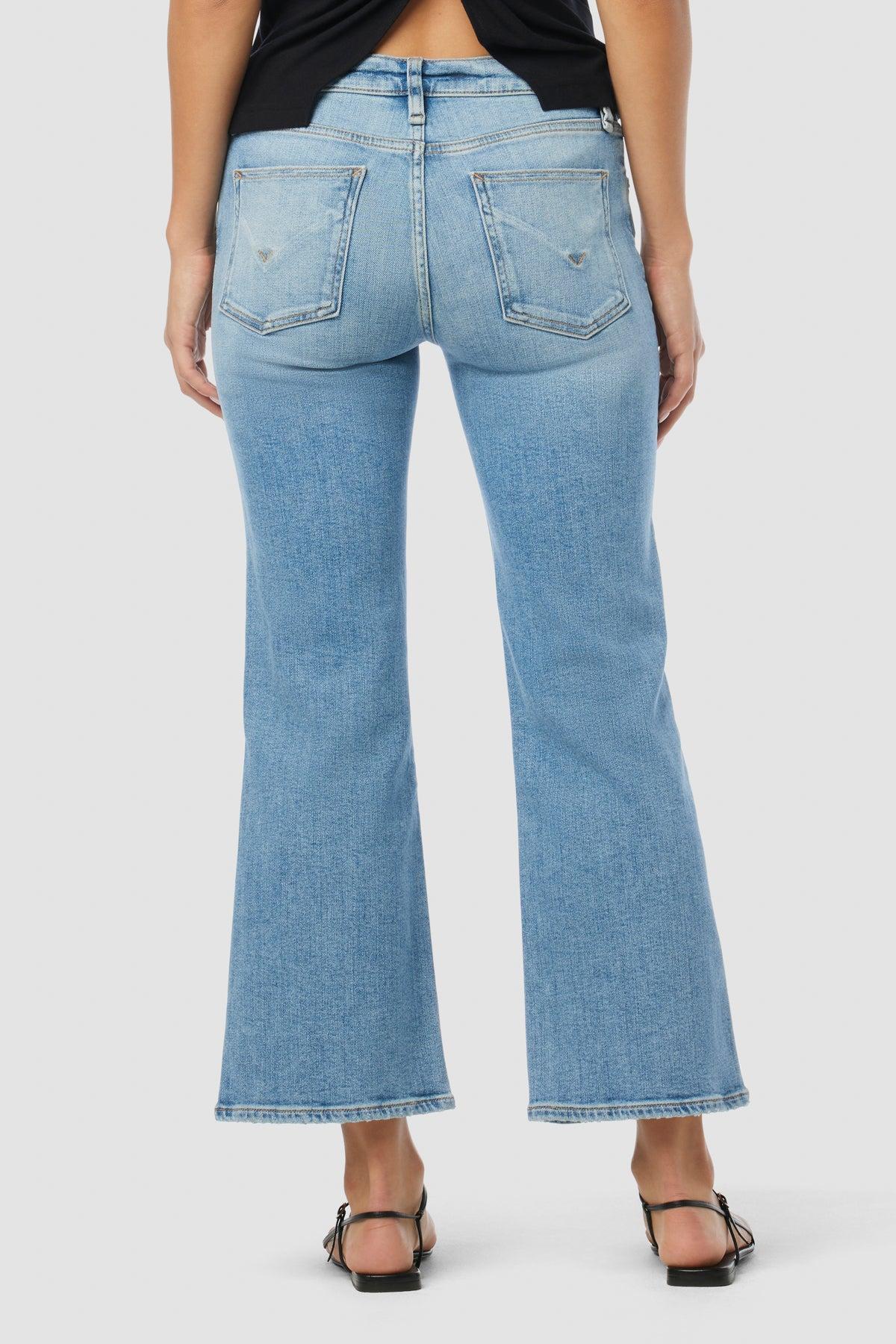 Rosie High-Rise Wide Leg Ankle Jean Female Product Image