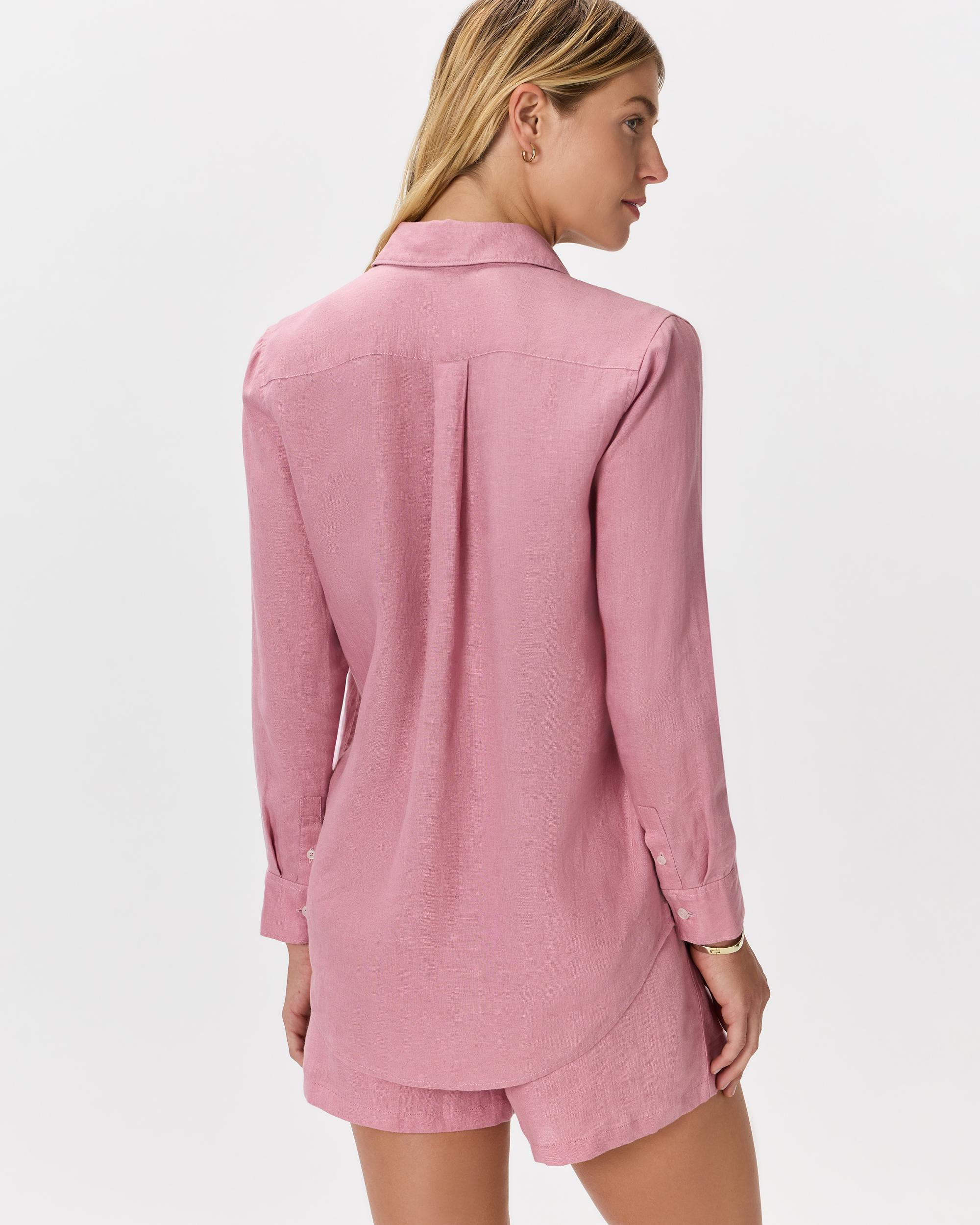 Quince | Women's 100% European Linen Long Sleeve Shirt Product Image