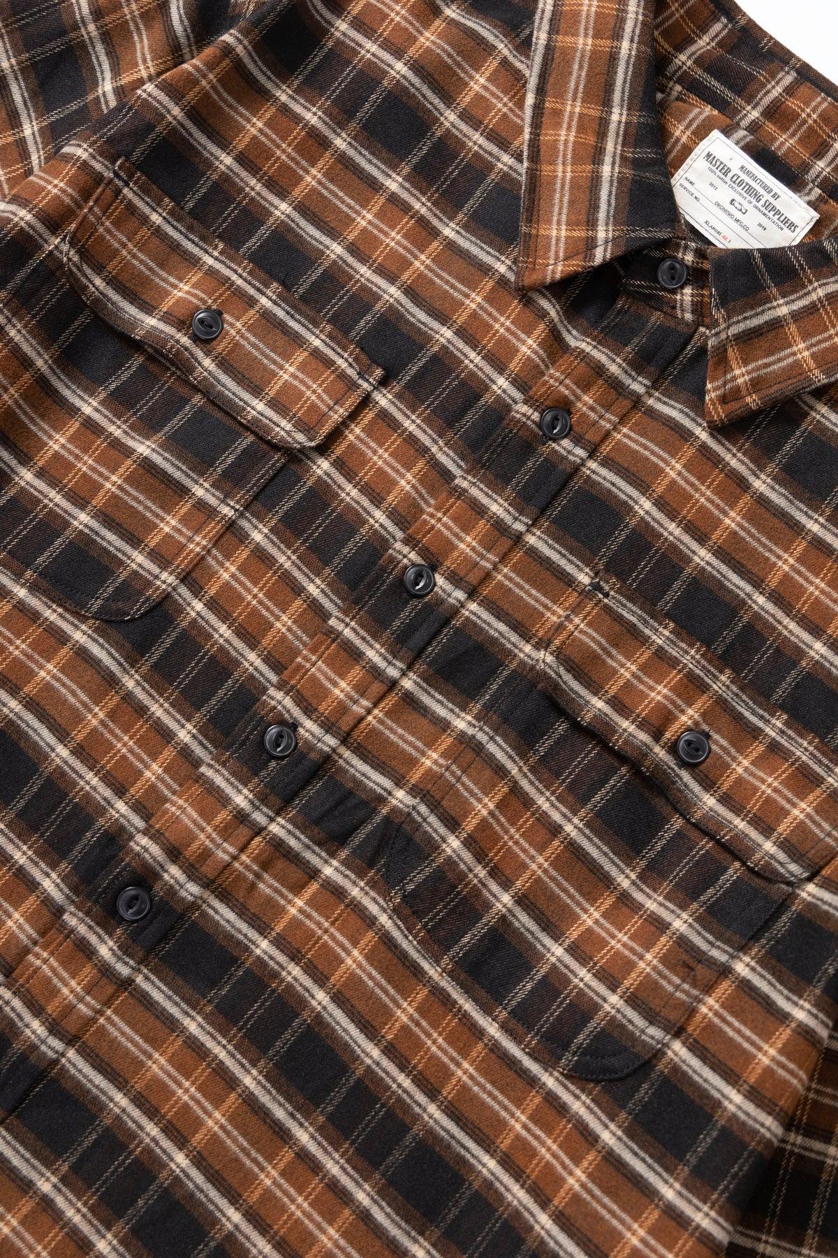 Okonkwo MFG - Plaid Shirt - Brown Product Image