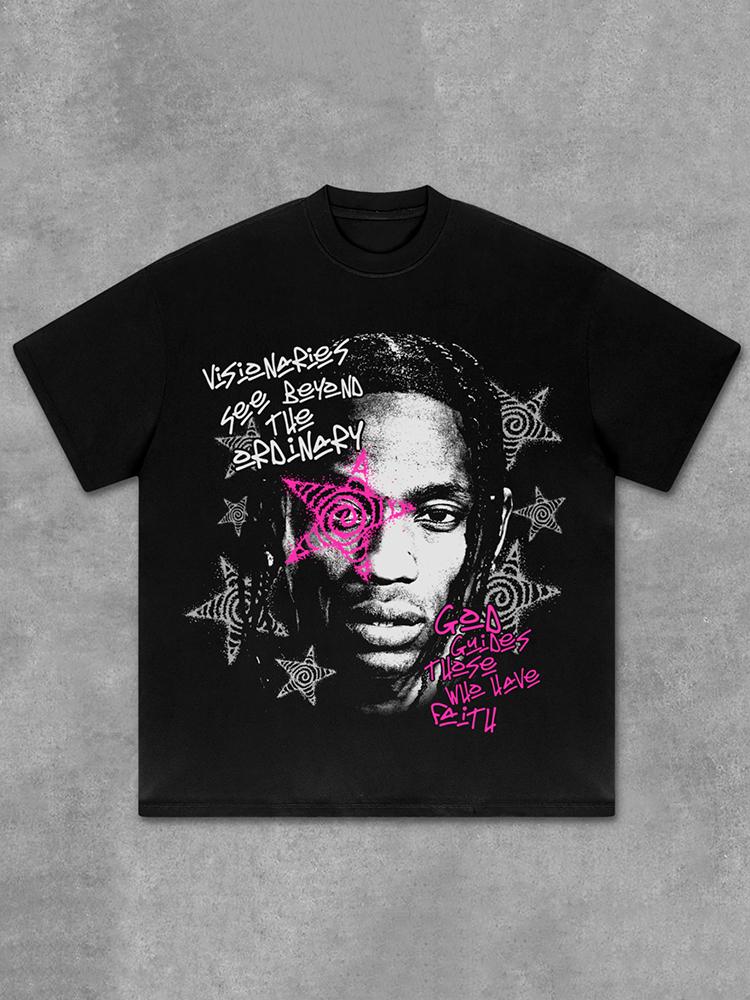 Sopula Skull Astronaut Vintage Graphic Cotton Tank Top Product Image