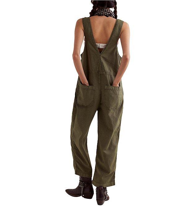 Free People We The Free Jude One Piece Square Neck Overalls Product Image