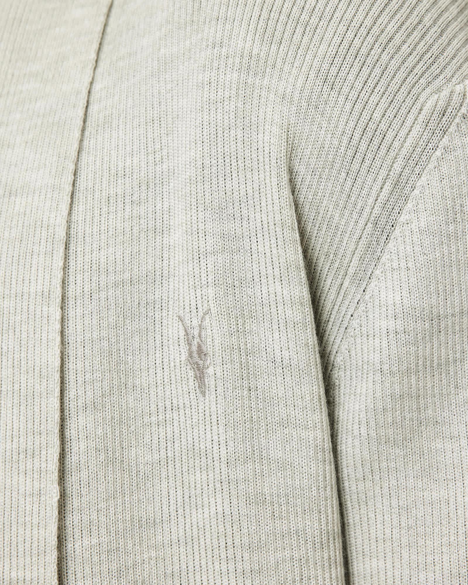 Mode Merino Wool Ramskull Open Cardigan Product Image