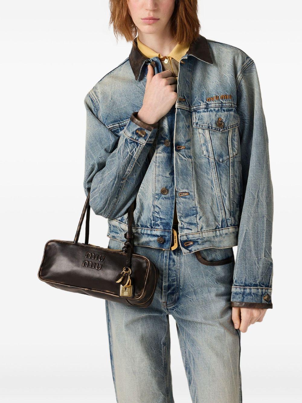 Beau logo-embossed tote bag Product Image