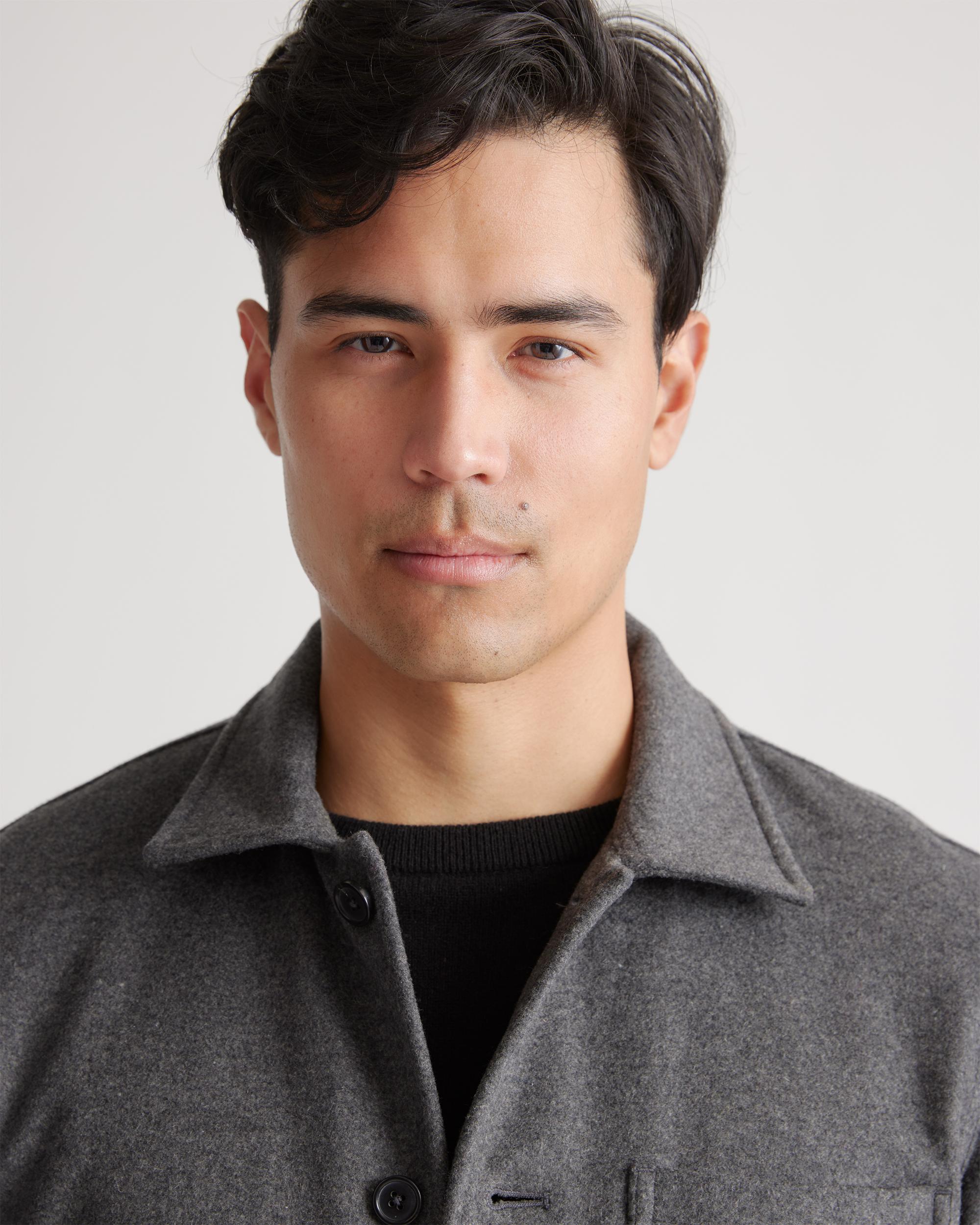 Quince | Men's Italian Wool Chore Jacket Wool/Nylon Product Image