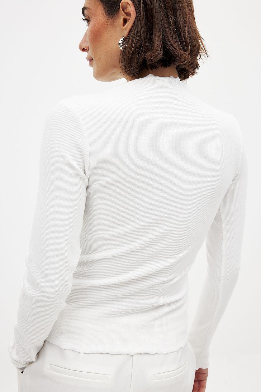 Babylock Ribbed Long Sleeve Top Product Image