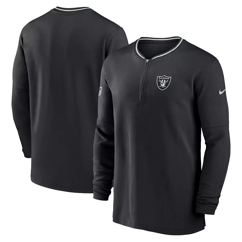 Men's Nike Royal Los Angeles Rams Coach Half-Zip Sweatshirt,  Product Image