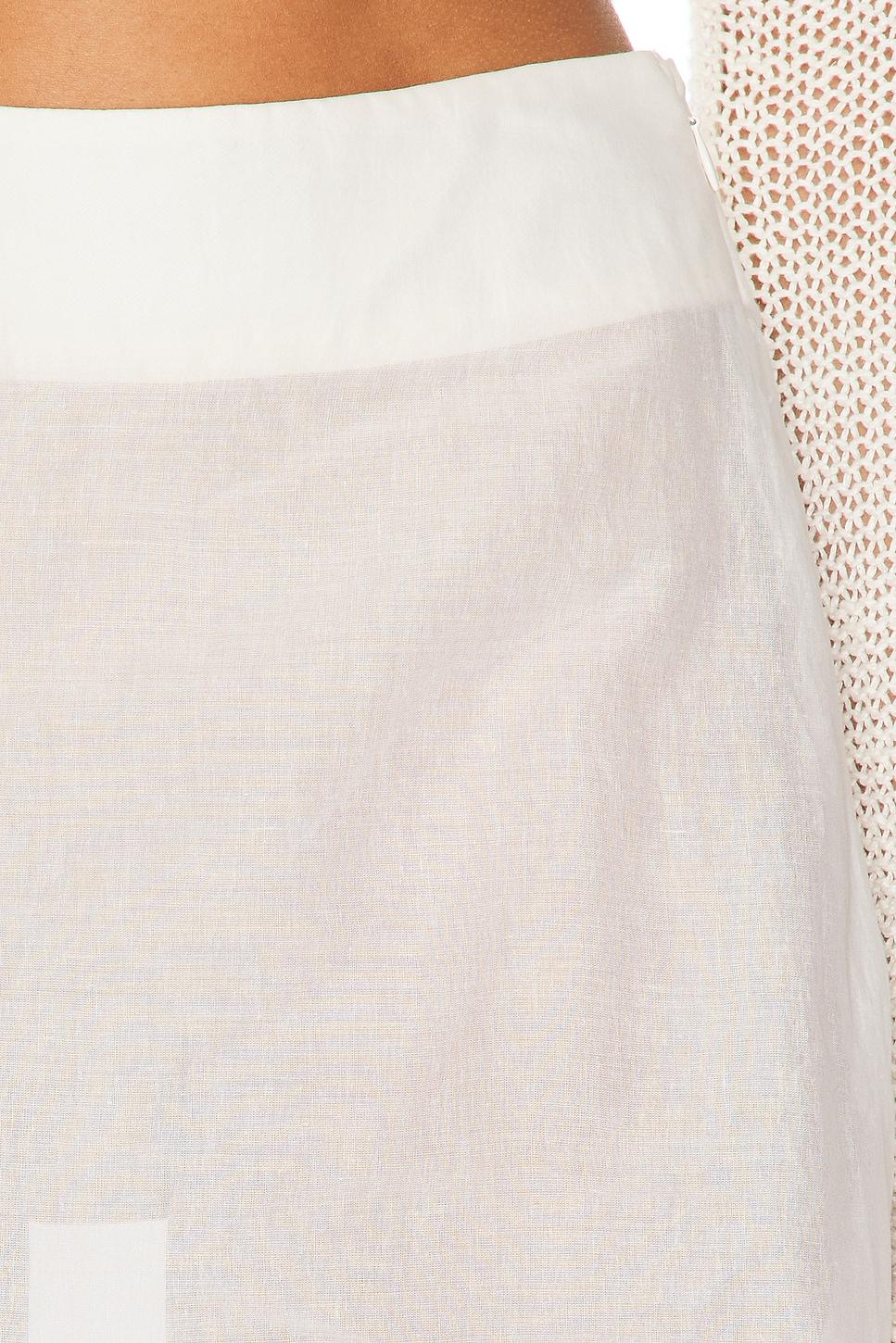 Embroidered Organza Skirt Product Image