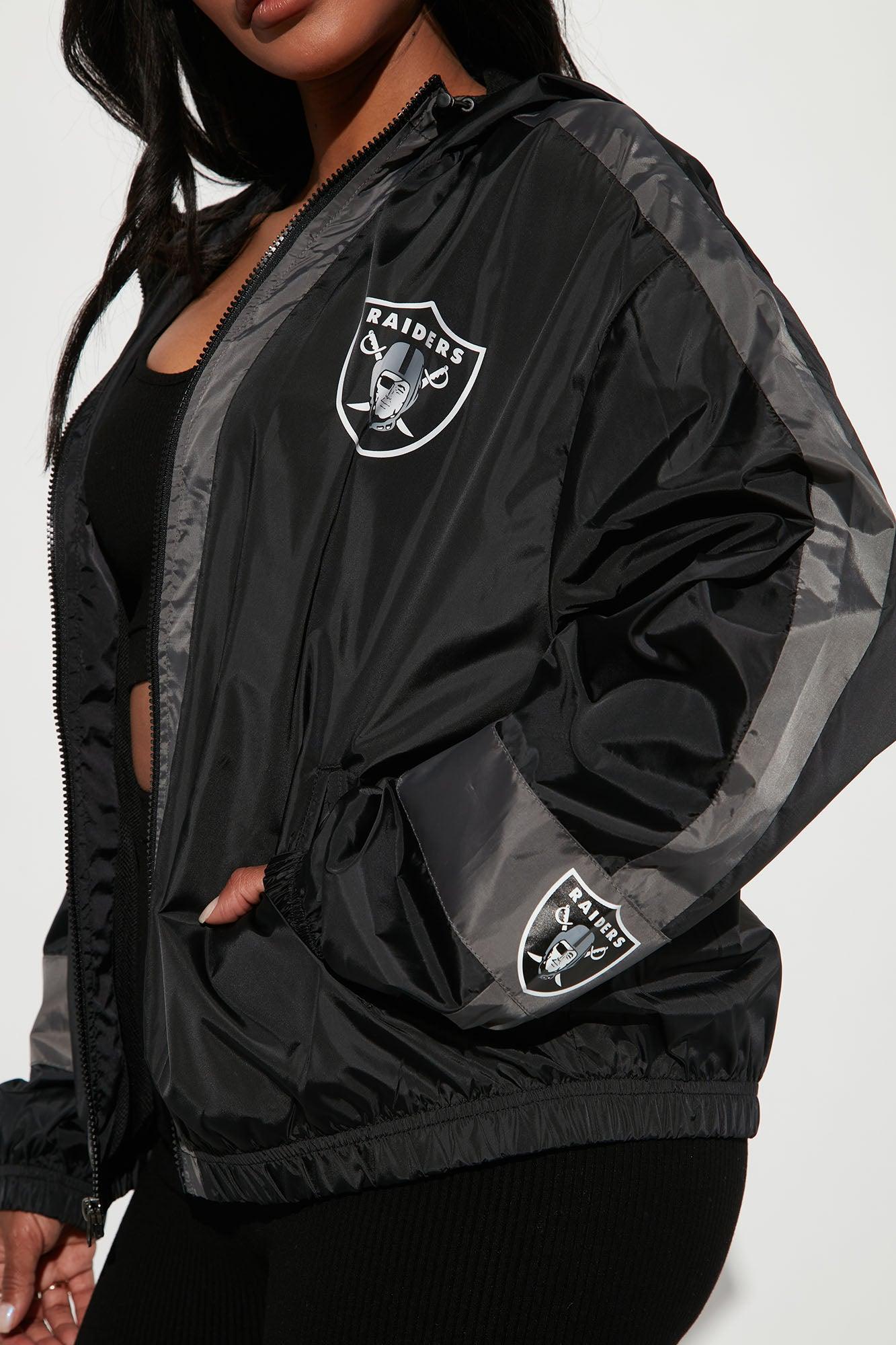 NFL Raiders Game Time Jacket - Black Product Image