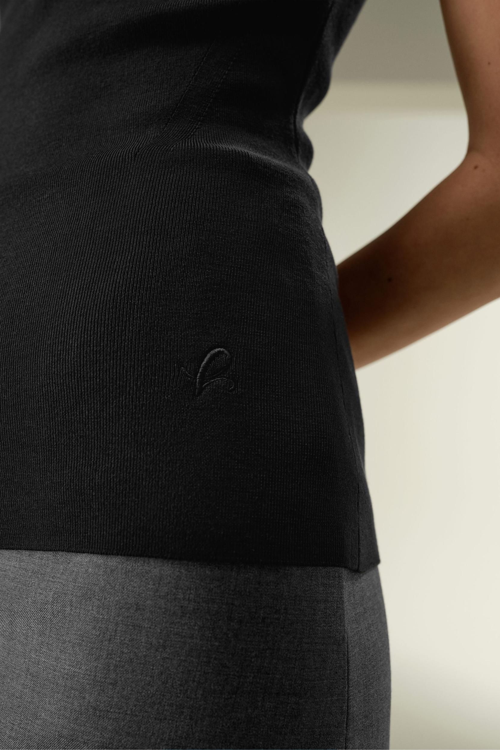 LILYSILK Womens Washable Silk Camisole Tops - Black Quality Silk - Graceful Sleeveless Camisole L Product Image