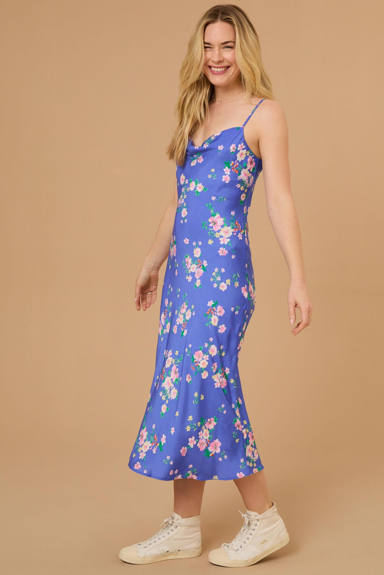 Mayra Floral Midi Dress Product Image
