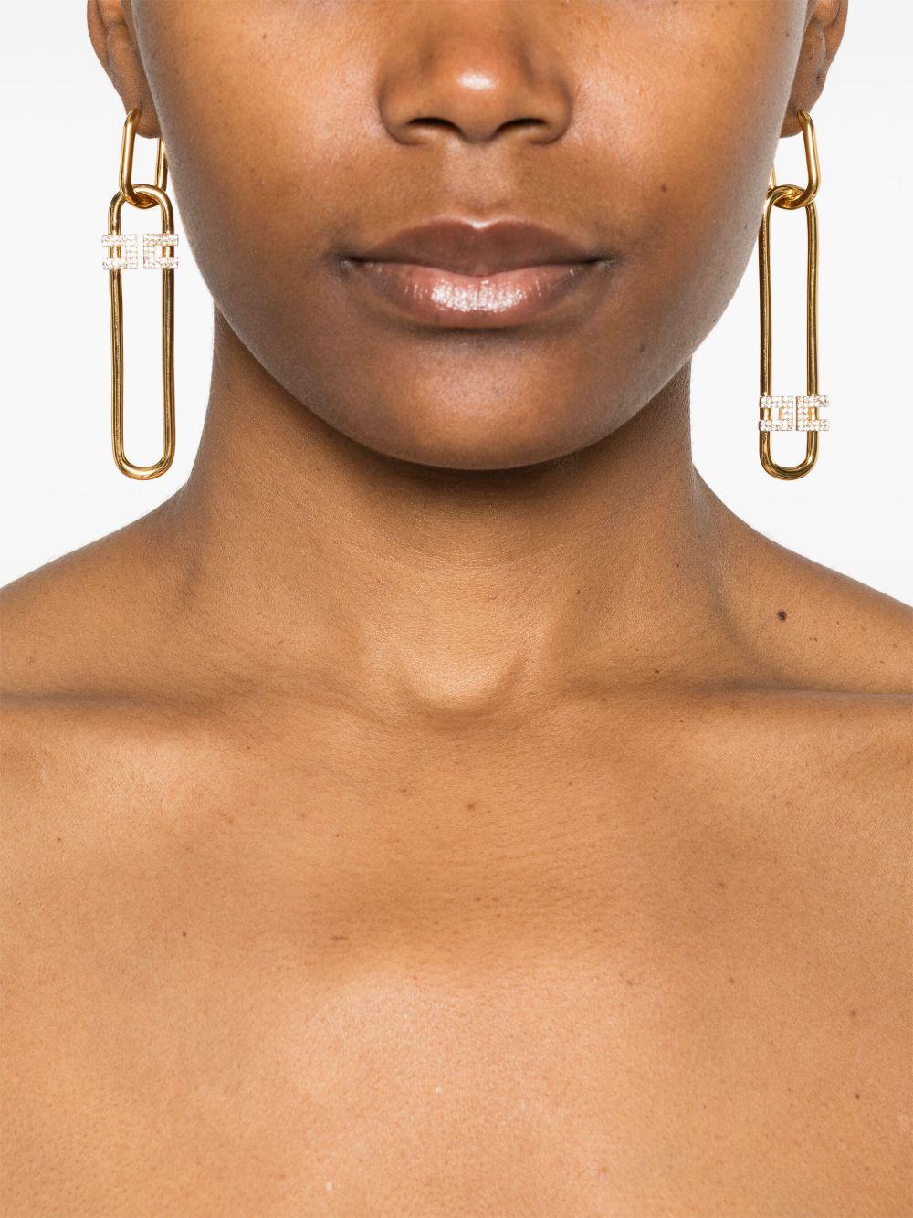 rhinestone earrings Product Image