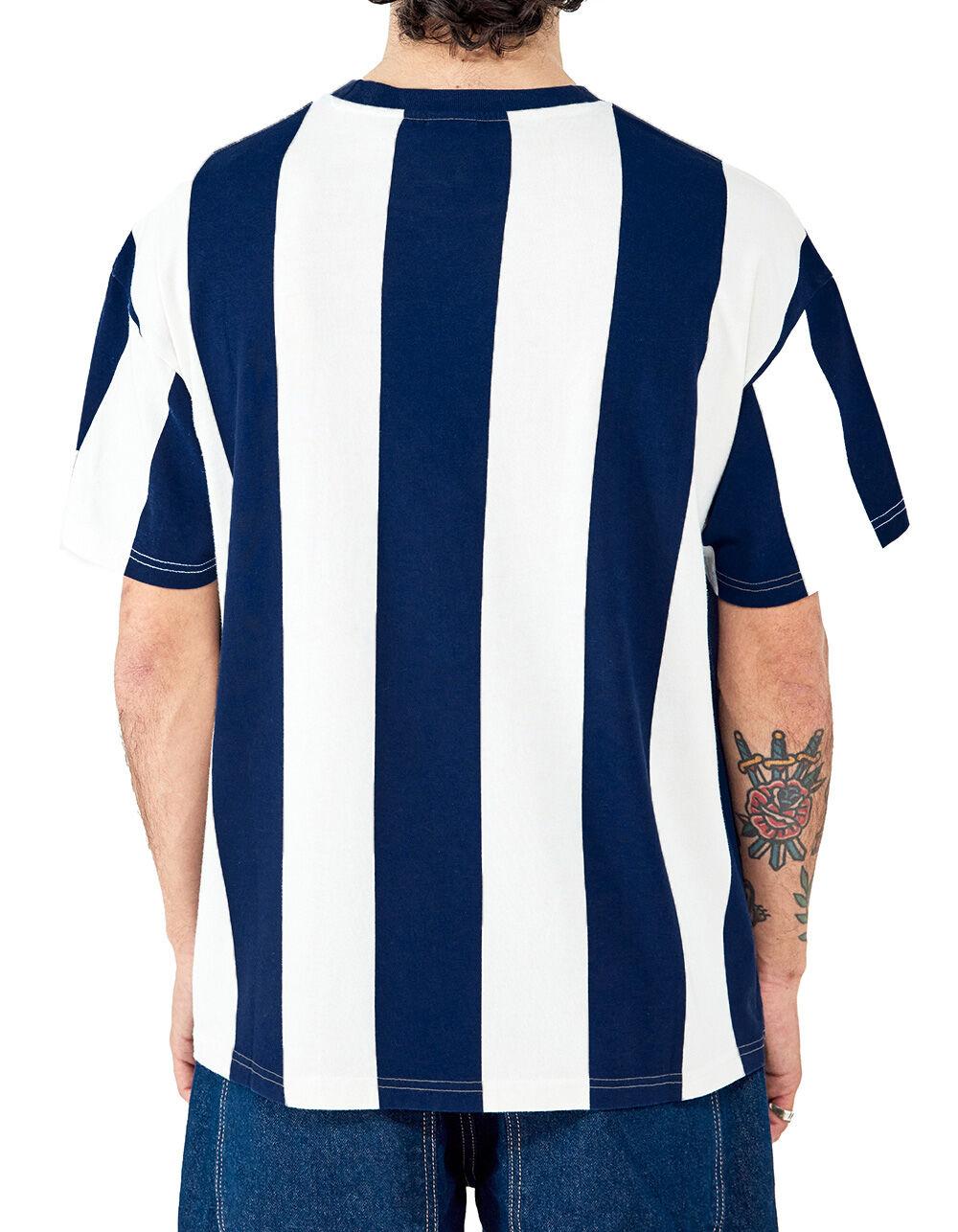 IETS FRANS Stripe Mens Tee - NAVY/WHITE Product Image