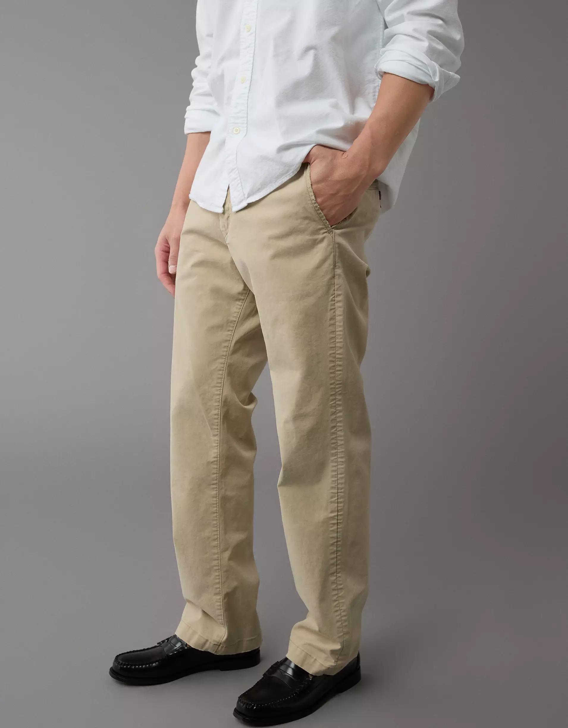 AE Flex Bootcut Lived-In Khaki Pant Product Image