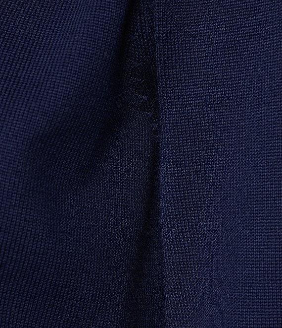 Investments 3/4 Sleeve Scallop Edge Open Front Cardigan Product Image