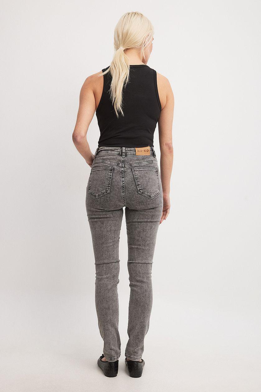 Skinny High Waist Stretch Jeans Product Image