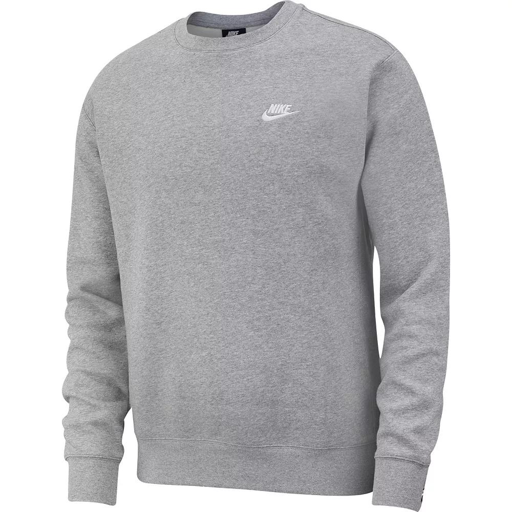 Mens Nike Sportswear Club Fleece Crew | BV2662-010 Product Image