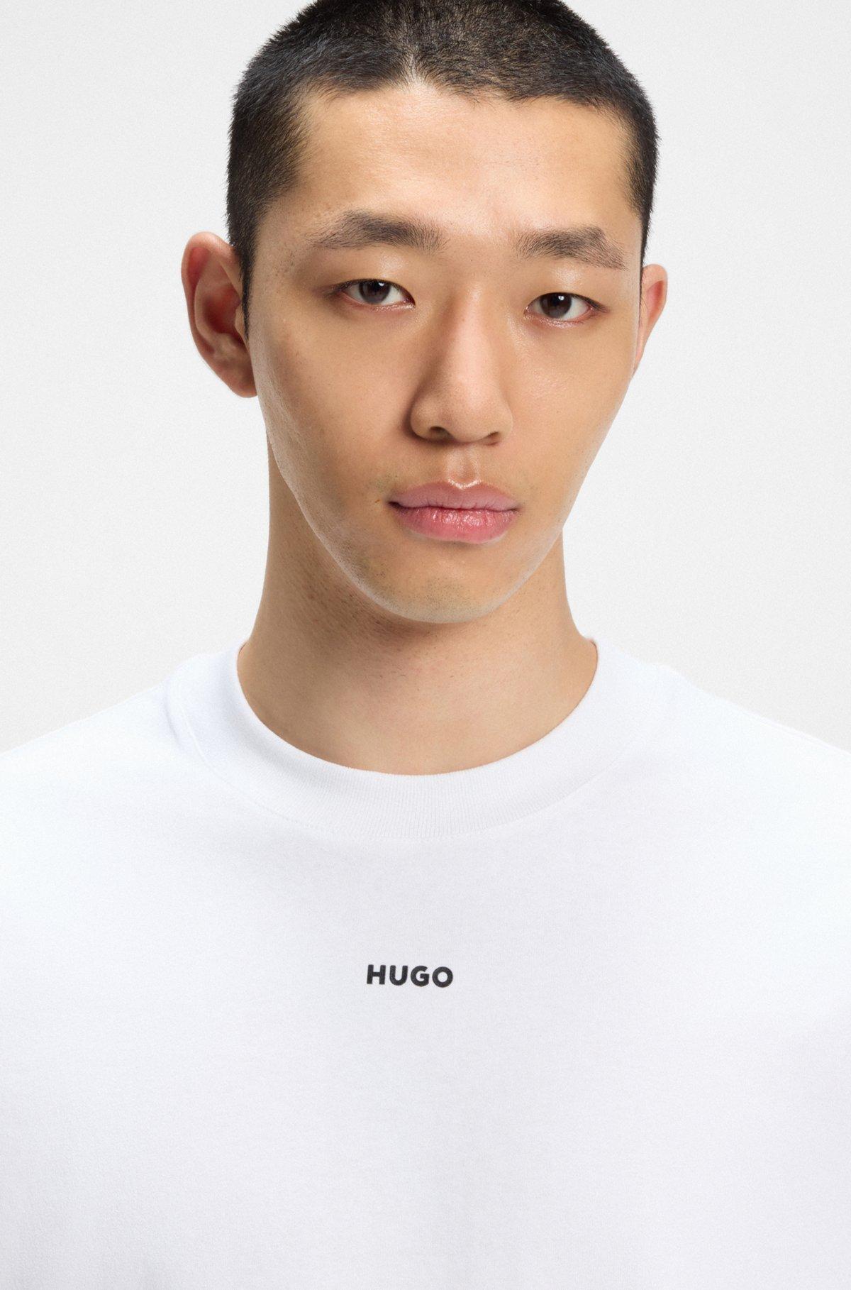 Relaxed-fit T-shirt in cotton with logo print Product Image