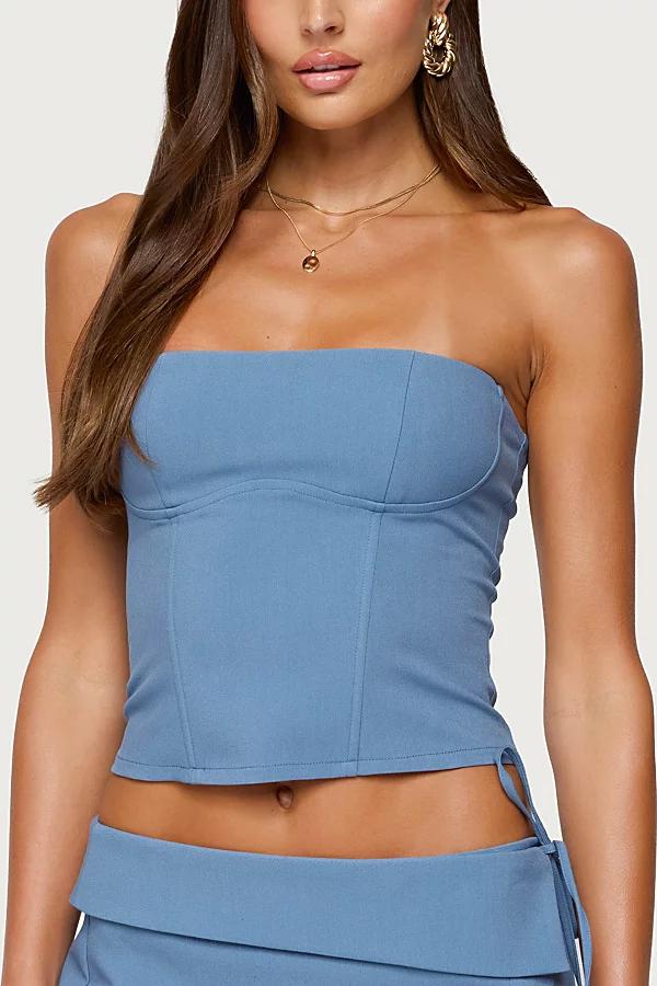 Edikted Selena Lace Up Corset Womens at Urban Outfitters Product Image