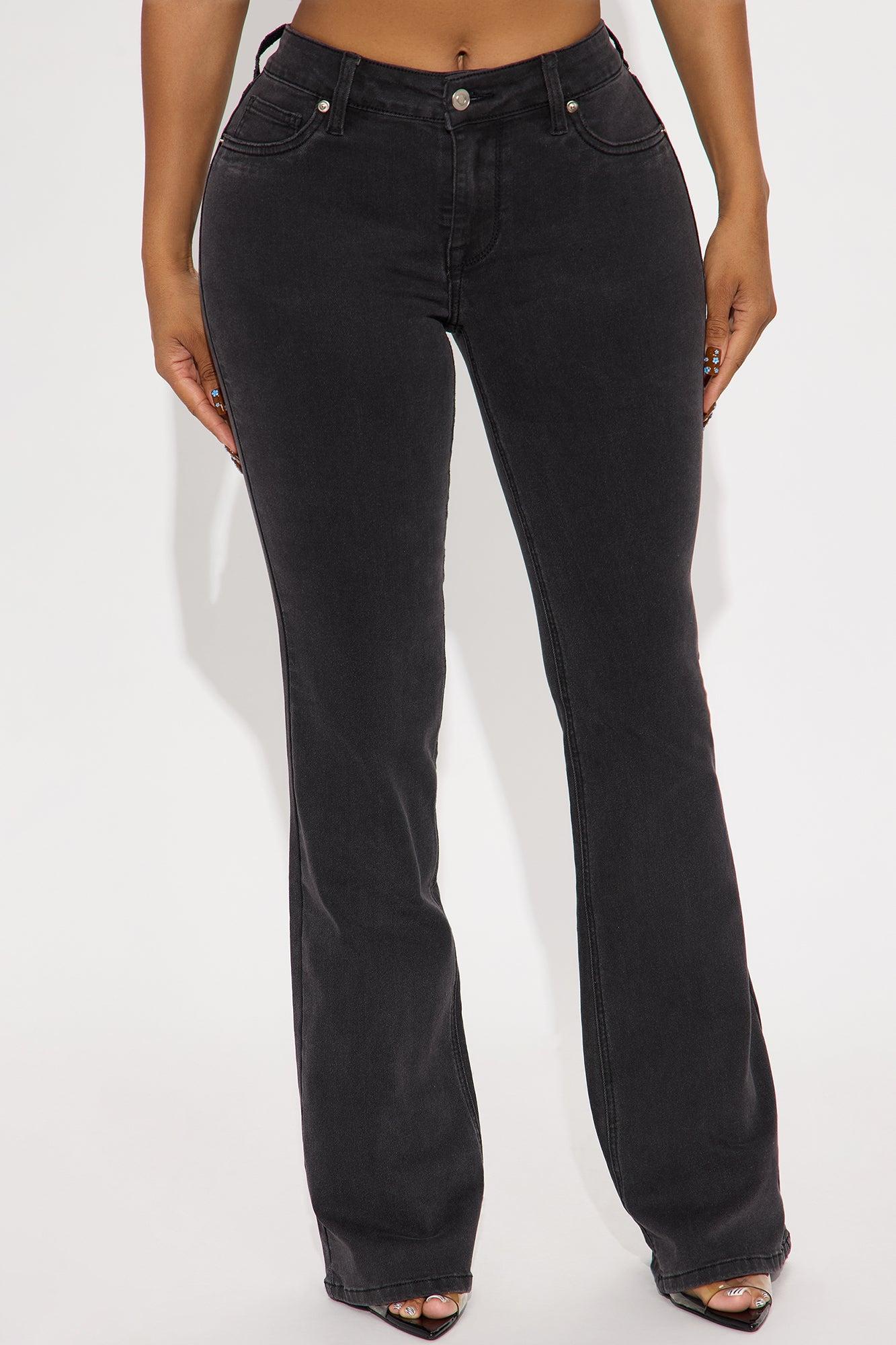 Best Ever Low Rise Flare Jeans - Black Wash Female Product Image