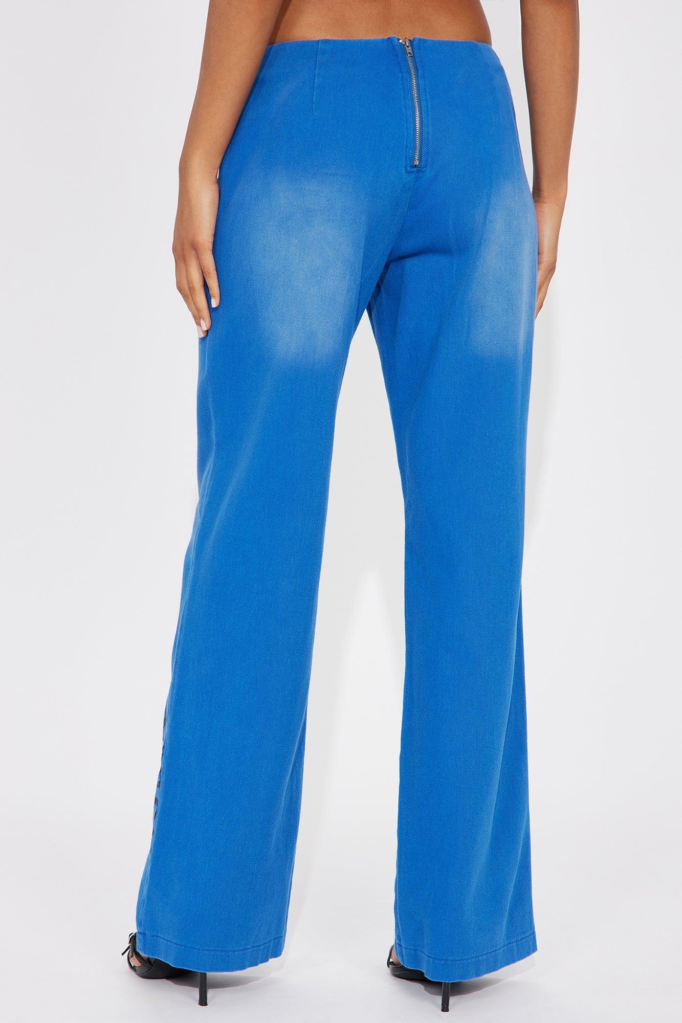 Stronger Than Yesterday Wide Leg Pant - Royal Product Image