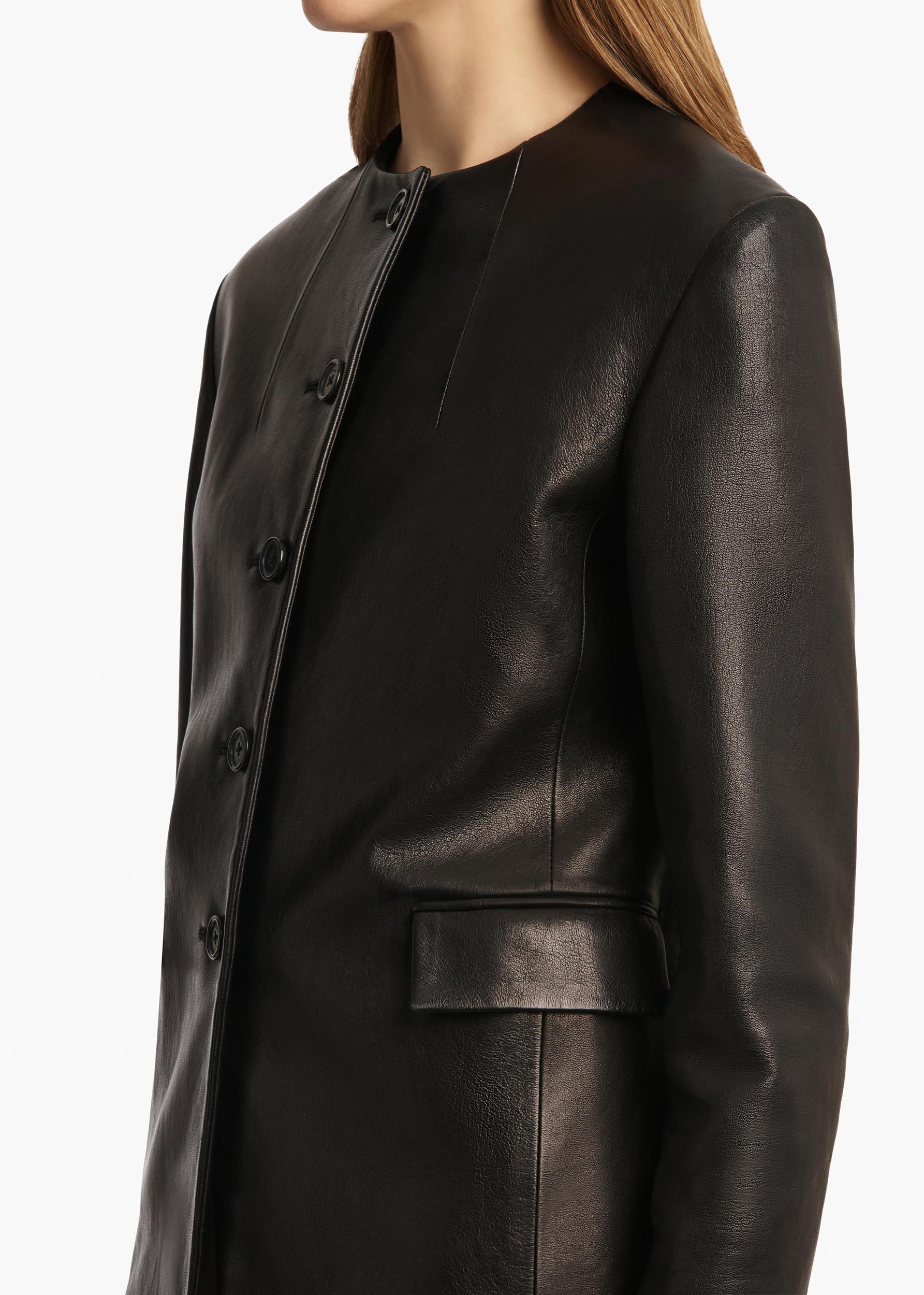 Jameson Jacket in Black Leather Product Image