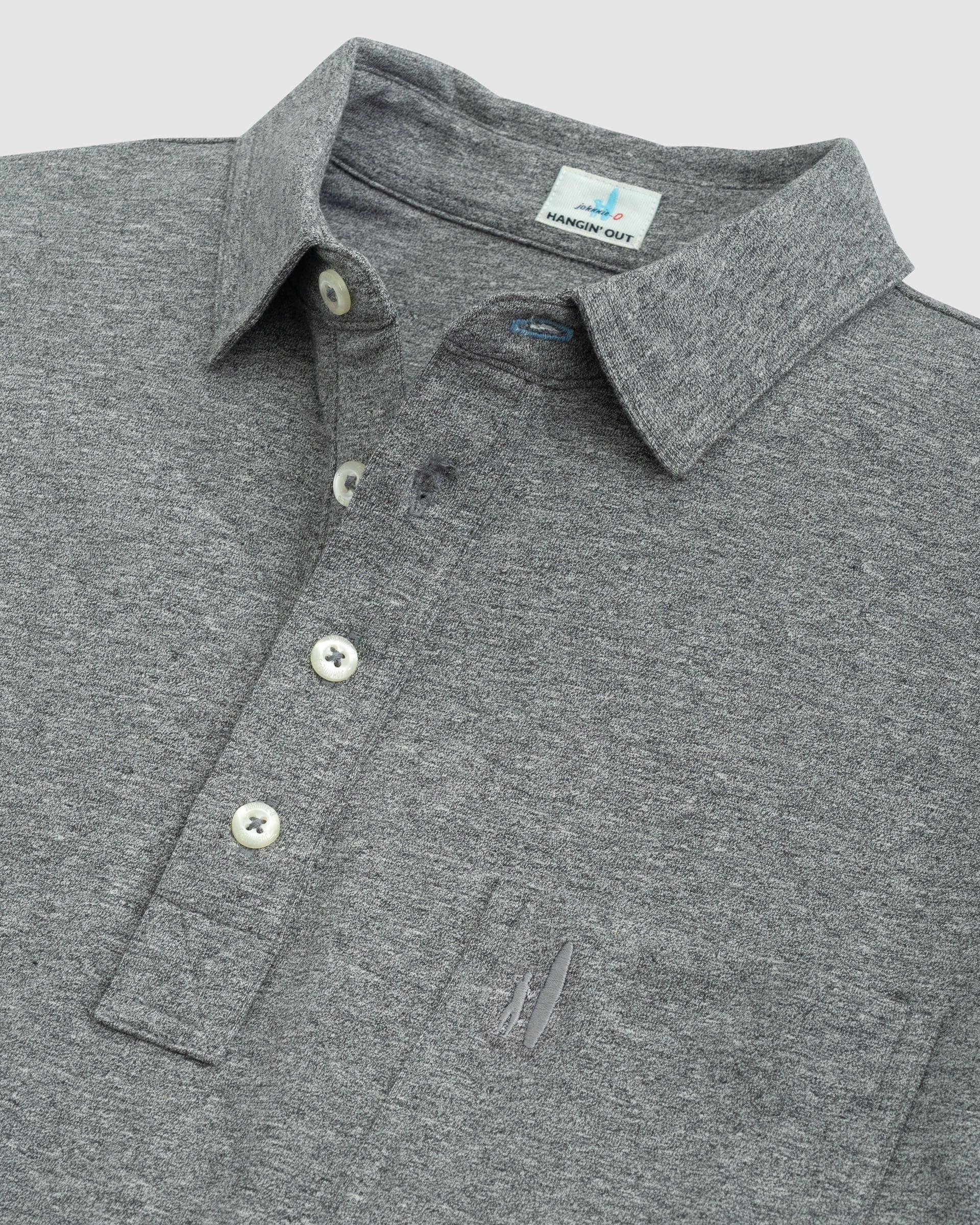 GS- TEST -  Heathered Original Polo Product Image