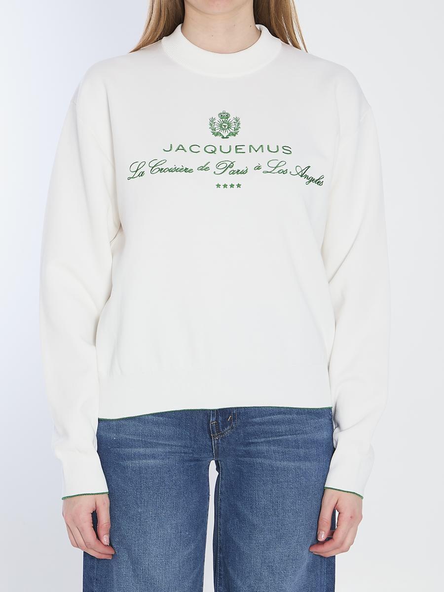 logo-embroidered sweatshirt Product Image