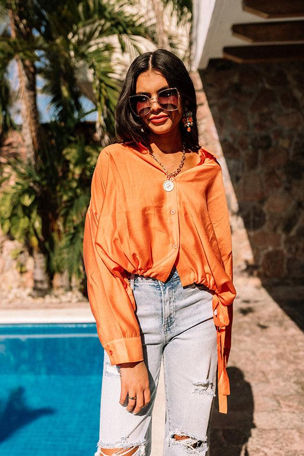 Sunny Spritzer Button Up Product Image