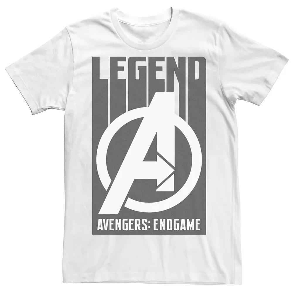 Men's Marvel "Avengers: Endgame" Legend Logo Poster Tee,  Product Image