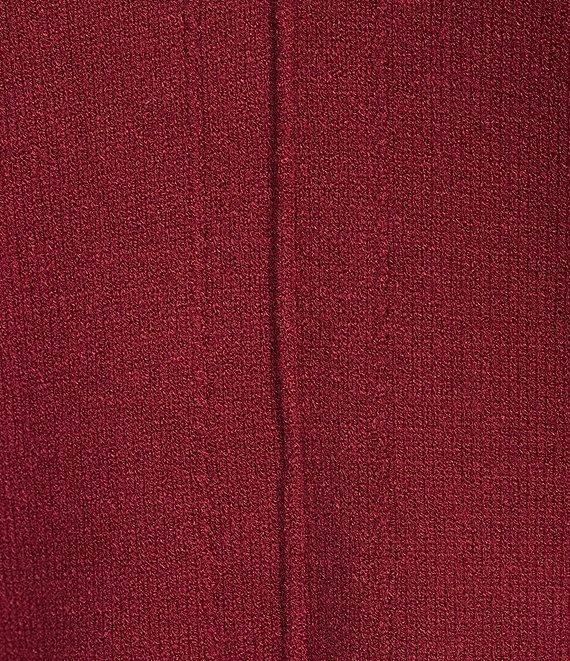 Investments Long Sleeve Point Collar Twofer Sweater Product Image