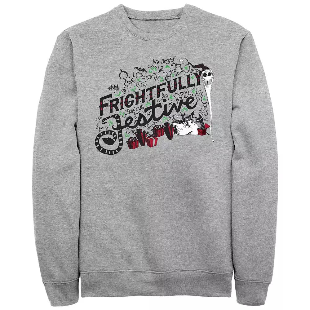 Disney's The Nightmare Before Christmas Frightfully Festive Men's Graphic Fleece,  Product Image