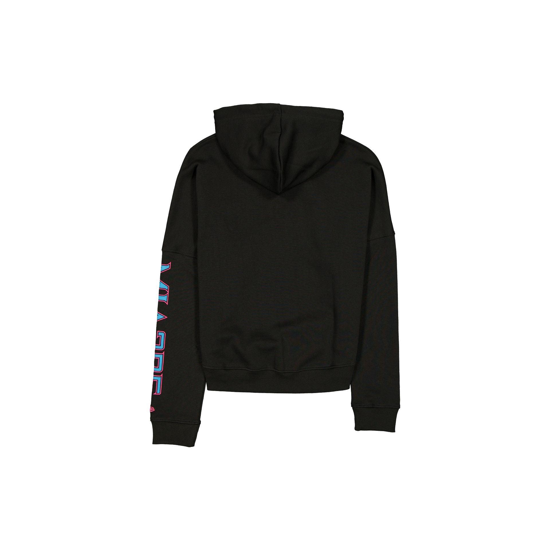 Miami Marlins City Connect Women's Black Hoodie Female Product Image