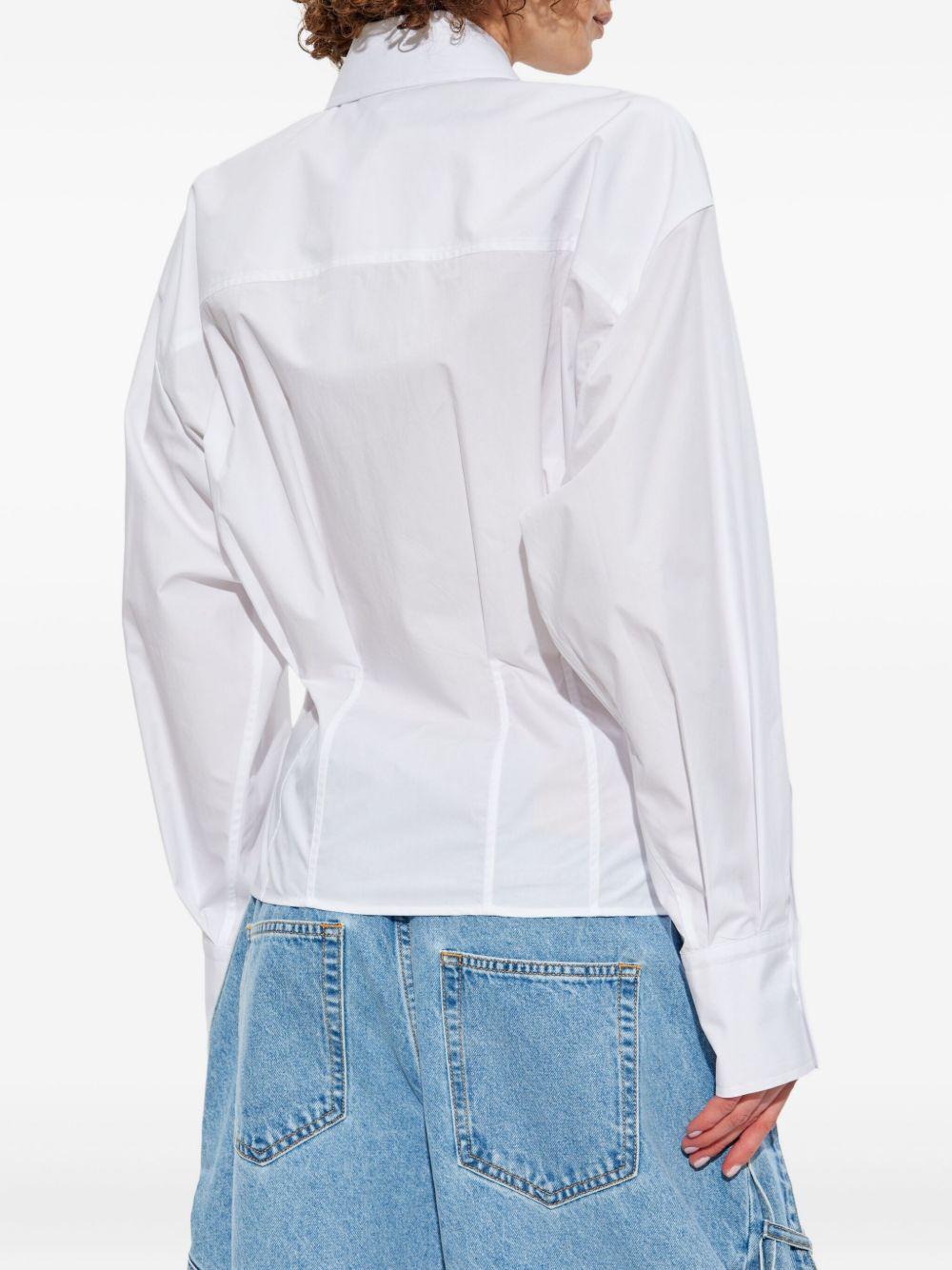 cotton fitted shirt Product Image
