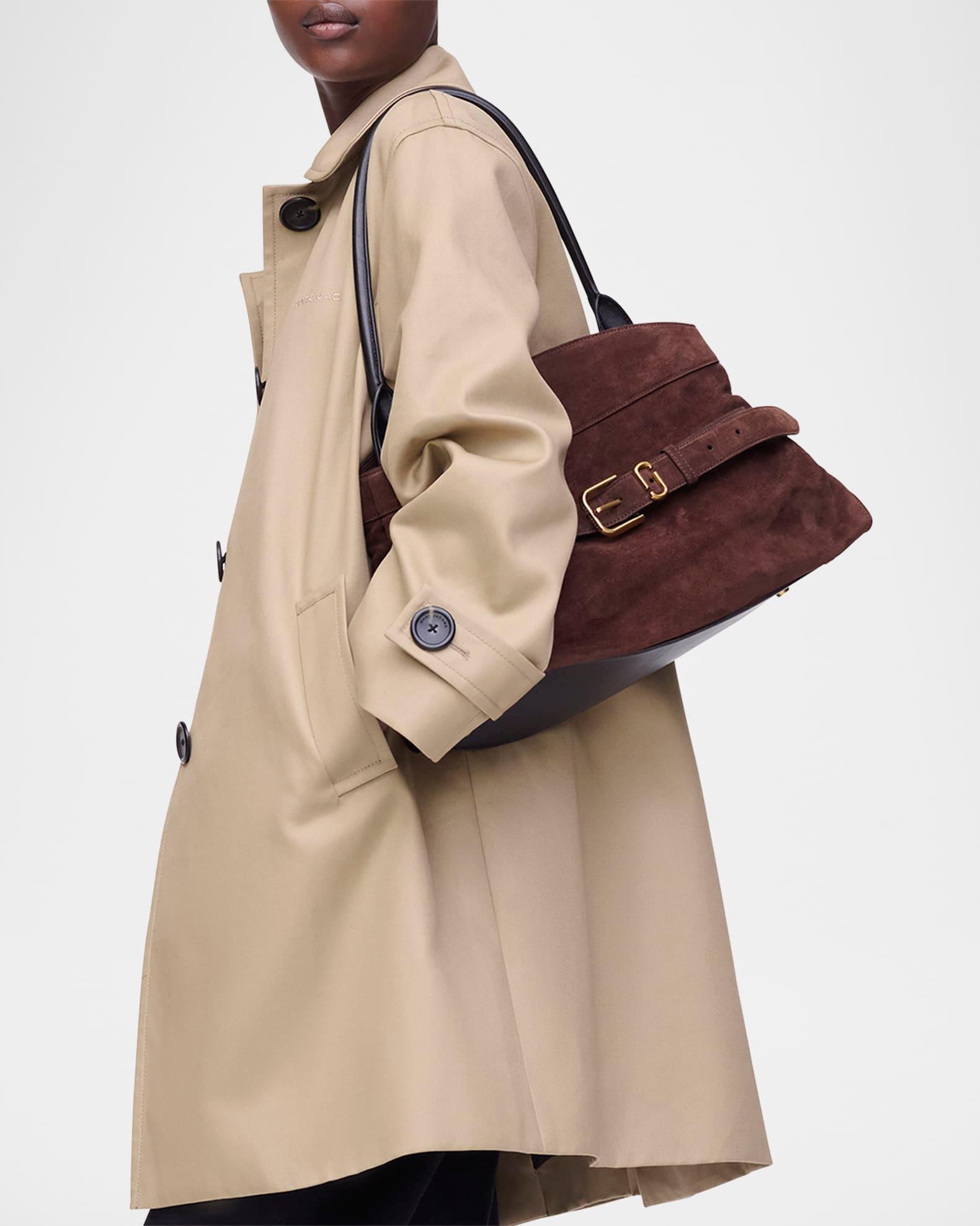 The Satchel Suede Shoulder Bag Product Image