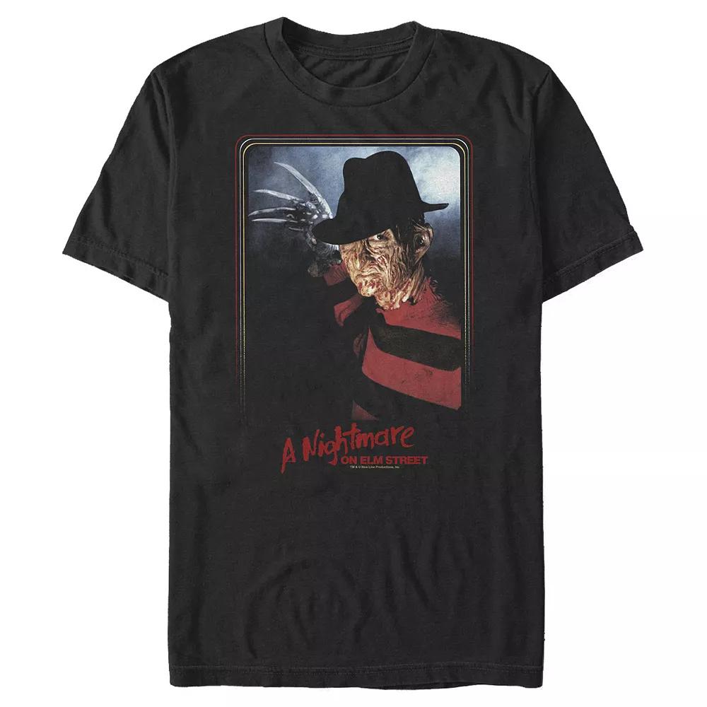 Men's A Nightmare On Elm Street Freddy Krueger Portrait Graphic Tee,  Product Image