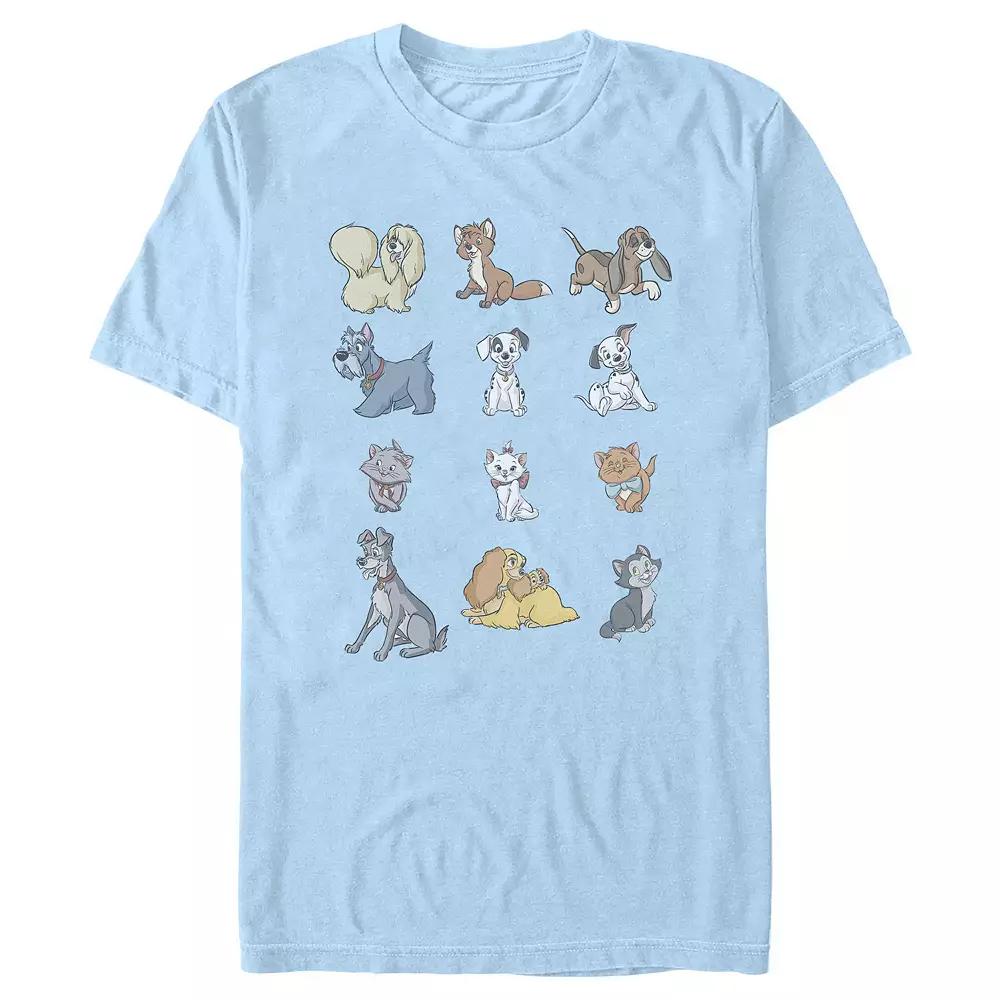 Disney's Multi-Franchise Cats And Dogs Men's Graphic Tee,  Product Image