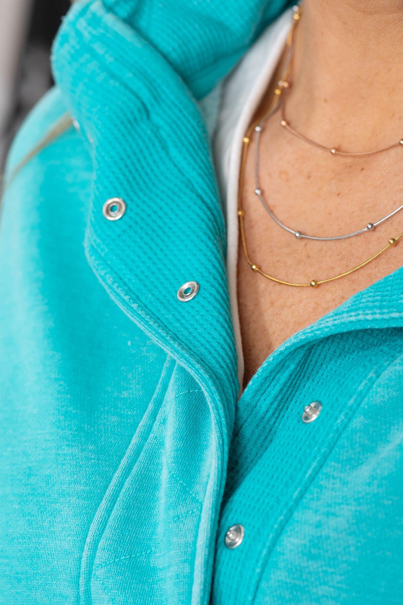 Snap It Up Pullover by Filly Flair Product Image