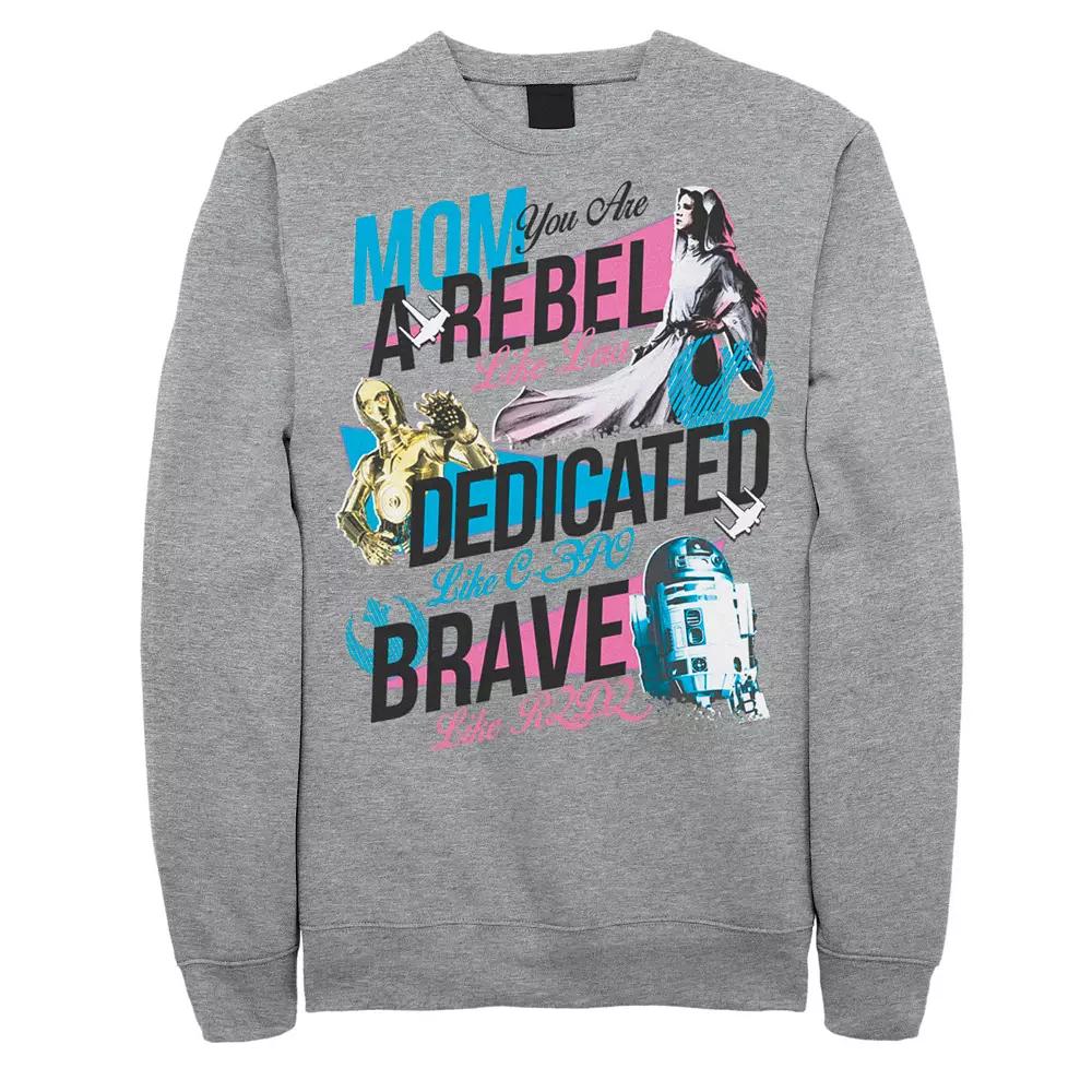 Men's Star Wars Mom You Are a Rebel Sweatshirt,  Product Image