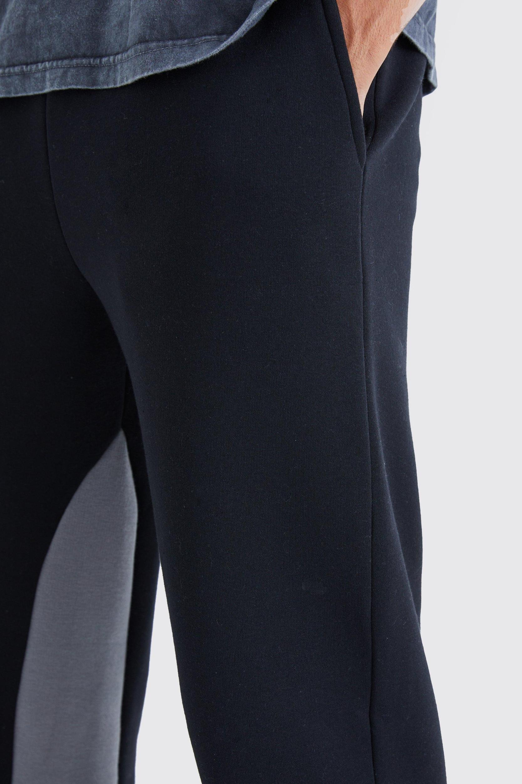 Regular Fit Double Gusset Sweatpants | boohooMAN USA Product Image