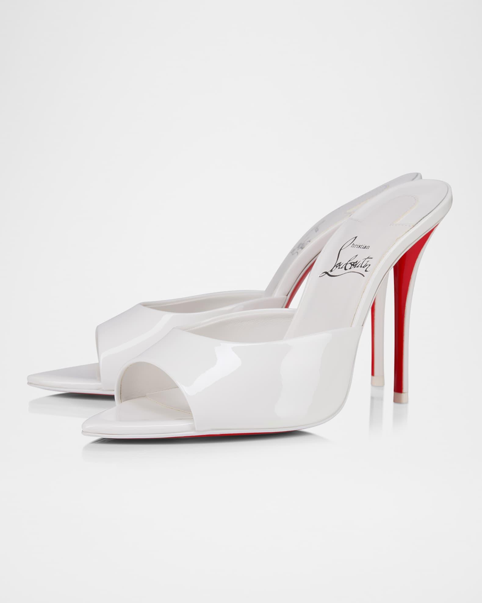 Miss Z Leather Red Sole Mule Sandals Product Image