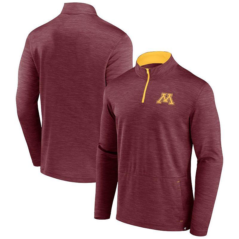 Men's Fanatics Branded Maroon Texas A&M Aggies Classic Homefield Quarter-Zip Top,  Product Image