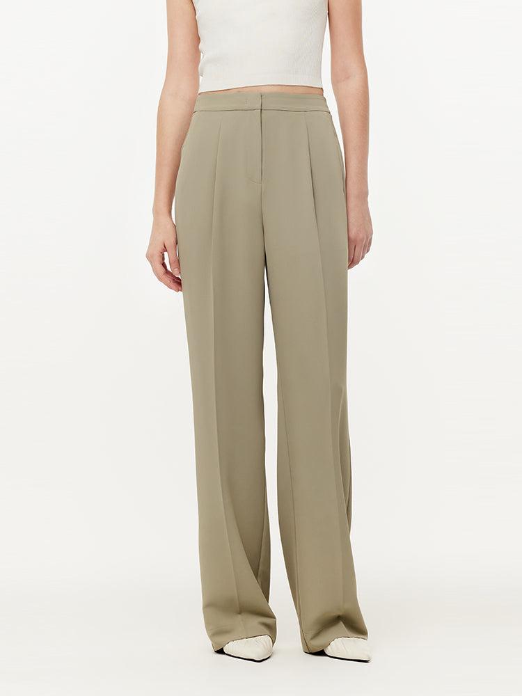 Stretch Adjustable Waist Women Pants Product Image