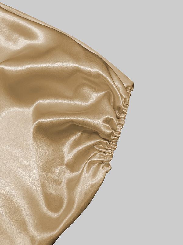 A-Line Half Sleeves Elasticity Flower Print Split-Front V-Neck Maxi Dresses Product Image