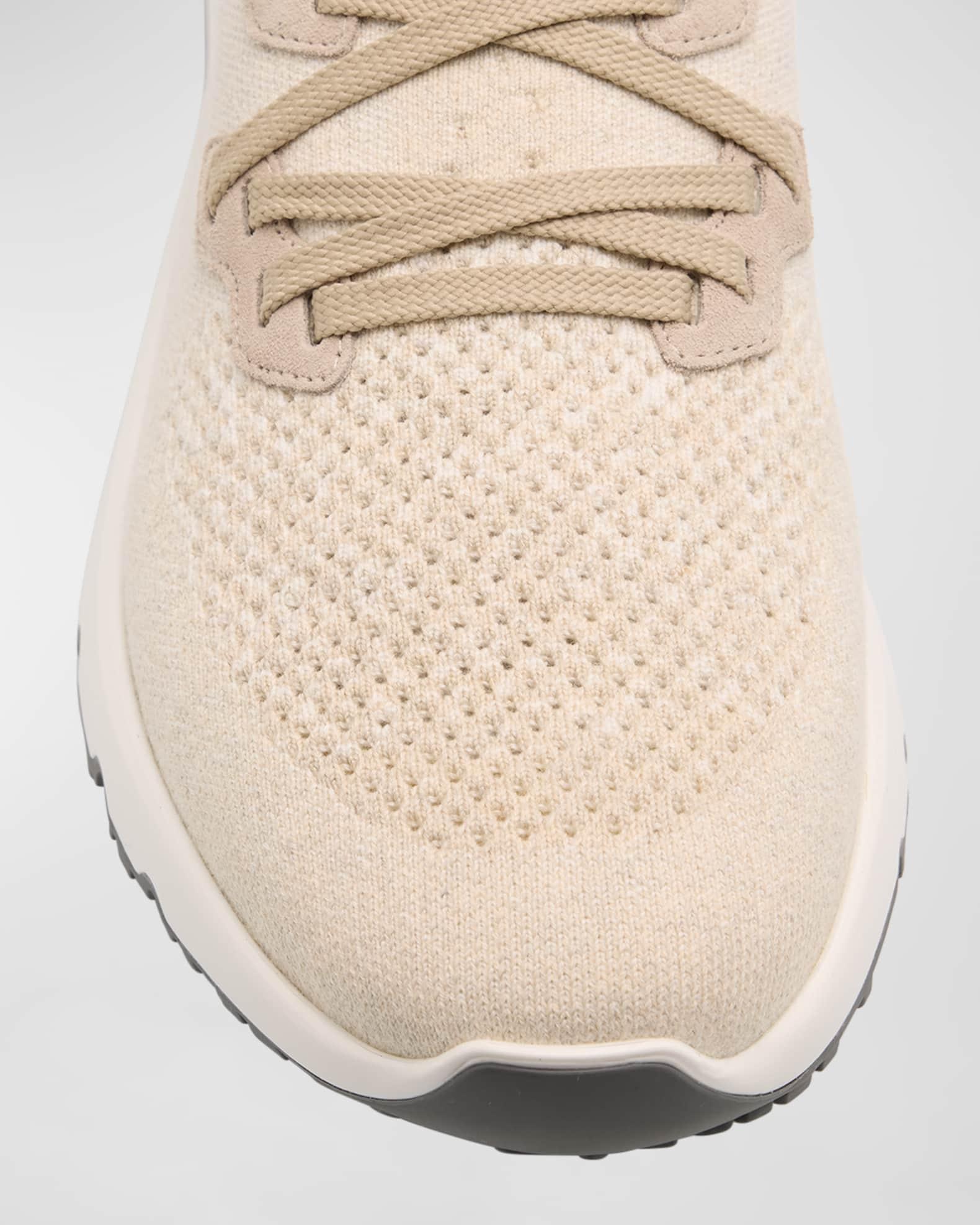 Men's Melange Knit Runner Sneakers Product Image